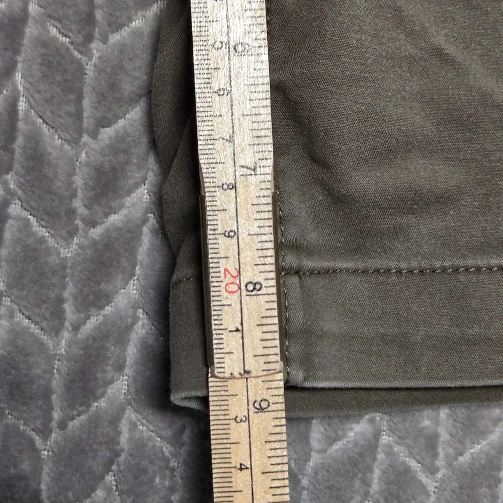The‎ North Face Mens Olive Green  Stretch Cotton Hiking Trail Shorts Size 32